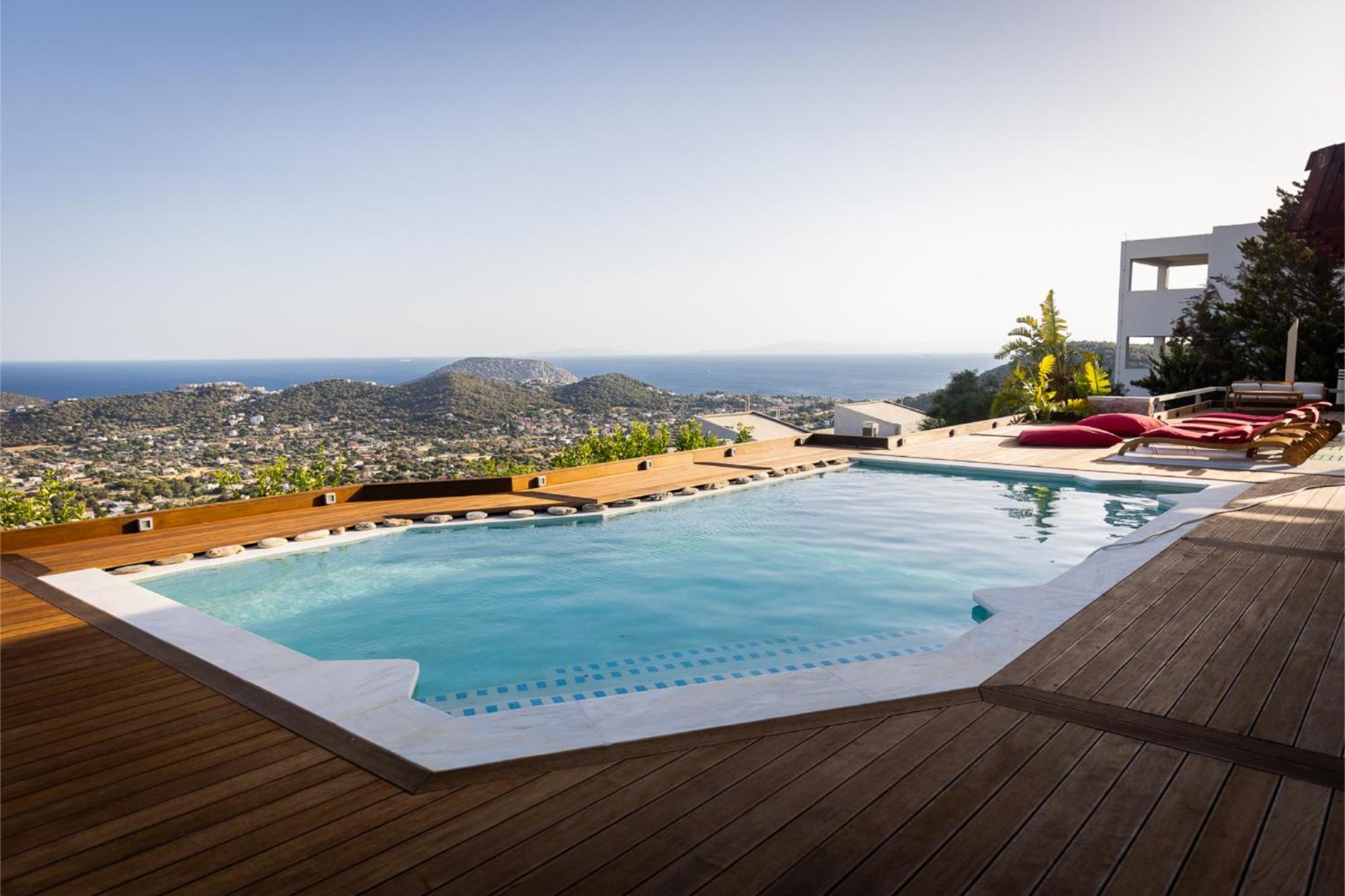 Villa Takeoff Saronida Anavyssos Exterior foto
